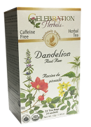 Celebration Herbals Dandelion Root Raw Tea (Organic) - 24 Tea Bags