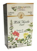 Celebration Herbals Milk Thistle Seed Tea (Organic) - 24 Tea Bags