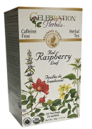 Celebration Herbals Red Raspberry Leaf Tea (Organic) - 24 Tea Bags