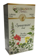Celebration Herbals Spearmint Leaf Tea (Organic) - 24 Tea Bags