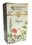 Celebration Herbals Thyme Leaf Tea (Organic) - 24 Tea Bags