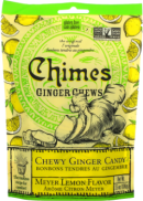 Chimes Gourmet Ginger Chews Bag (Meyer Lemon) - 100g
