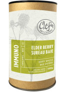 Clef Des Champs Immuno Elder Berry Whole (Loose Tea Organic, Tube) - 150g