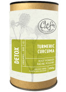 Clef Des Champs Detox Turmeric Root Powder (Organic, Tube) - 150g