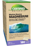 Certified Naturals Marine-Source Magnesium 250mg - 180 V-Caps