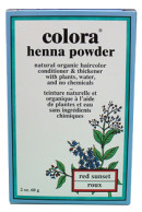 Colora Henna Powder Hair Colour (Red Sunset) - 60g