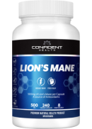 Confident Health Lions Mane 500mg Extract - 240 V-Caps