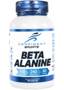 Confident Sports Beta Alanine 750mg - 240 V-Caps