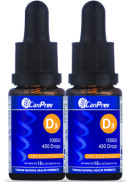 CanPrev D3 Drops 1,000iu - 15 + 15ml (2 For Deal)