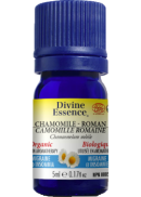 Divine Essence Chamomile Oil (Roman, Organic) - 5ml