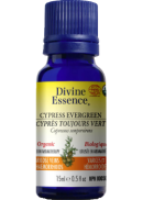 Divine Essence Cypress Oil (Evergreen, Organic) - 15ml