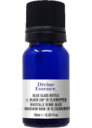 Divine Essence DIY Empty Dropper Bottle (Blue Glass) - 10ml