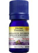 Divine Essence Geranium Oil (Bourbon, Organic) - 5ml