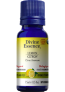 Divine Essence Lemon Oil (Organic) - 15ml