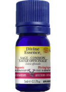 Divine Essence Sage Oil (Common, Organic) - 5ml