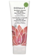 Derma E Rosehip & Almond Anti - Aging Shea Body Lotion - 227g