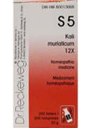 Dr. Reckeweg Tissue Salt S5 Kali Muriaticum 12x - 200 Tabs