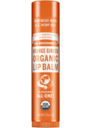 Dr. Bronner's Organic Lip Balm (Orange Ginger) - 4g