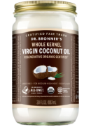 Dr. Bronner's Whole Kernel Virgin Coconut Oil - 887ml