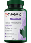Enerex Botanicals Serrapeptase 120,000SU (Delayed Release) - 60 V-Caps