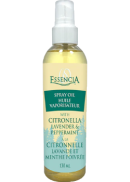 Essencia Spray Oil With Citronella Lavender & Peppermint - 130ml