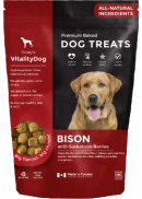 Foley Dog Treat Premium Baked Dog Treats (Bison With Saskatoon Berries) - 400g