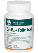 Genestra Bio B-12 + Folic Acid - 60 Chew Tabs