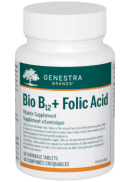 Genestra Bio B-12 + Folic Acid - 60 Chew Tabs
