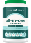 Genuine Health All-In-One (Unsweetened Natural) - 643g