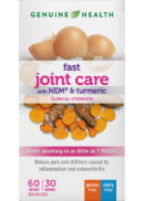 Genuine Health Fast Joint Relief With NEM & Turmeric - 60 Caps