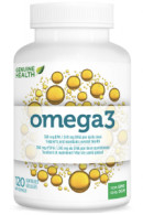 Genuine Health Omega3 - 120 Softgels