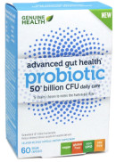 Genuine Health Advanced Gut Health (50 Billion CFU) - 60 V-Caps