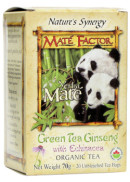 Mate Factor Organic Mate Tea (Green Ginseng) - 20 Tea Bags