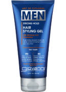 Giovanni Cosmetics Men's Strong Hold Hair Styling Gel - 201ml