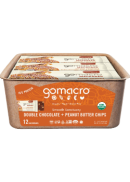 Go Macro Smooth Sanctuary (Double Chocolate + Peanut Butter Chips) Bars - 12 x 65g