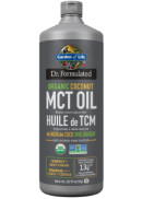 Dr. Formulated 100% Organic Coconut MCT Oil - 946ml - Garden Of Life