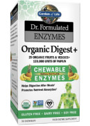 Garden of Life Dr. Formulated Enzymes Organic Digest+ - 90 Chew Tabs