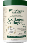 Great Lakes Gelatin Grass-Fed Bovine Collagen Peptides (Unflavoured) - 284g