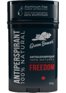Green Beaver Men's Natural Aluminum-Free Antiperspirant (Freedom) - 60g
