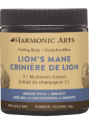 Harmonic Arts Lion's Mane Concentrated Mushroom Powder - 45g