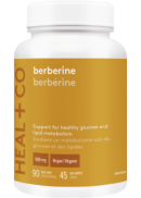 Heal+ Co Berberine 500mg - 90 V-Caps