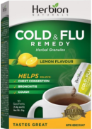 Herbion Cold & Flu Remedy (Natural Lemon) - 10 Sachets