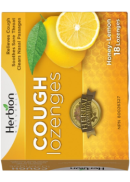 Herbion Cough Lozenges (Honey-Lemon) - 18 Lozenges