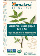 Himalaya Herbal Healthcare Organic Neem - 60 Caplets