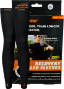 Incrediwear Inc Unisex Pair Of Leg Sleeves (Black, XL) - 2 Sleeves
