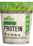 Iron Vegan Raw Sprouted Protein (Unflavoured) - 500g