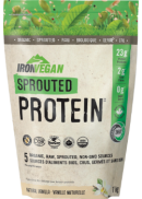 Iron Vegan Raw Sprouted Protein (Vanilla) - 1kg