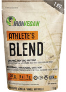 Iron Vegan Athlete's Blend Protein (Natural Vanilla) - 1kg