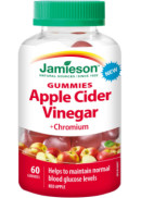 Jamieson Apple Cider Vinegar + Chromium - 60 Gummies