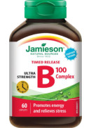Jamieson B-Complex Timed Release 100mg - 60 Caps